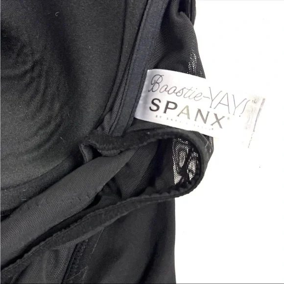 SPANX Boostie-Yay Black Shapewear Size L/XL 38C/36D - Great Condition - Picture 8 of 9